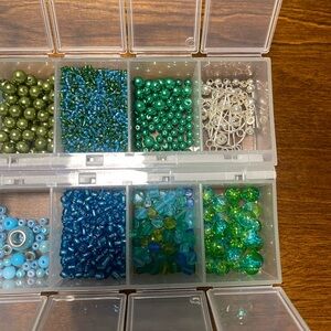 Craft Mates bead organizer with beads